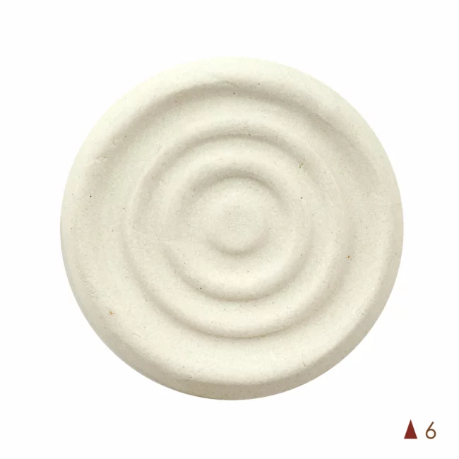 #563 Creamy White Stoneware C/6