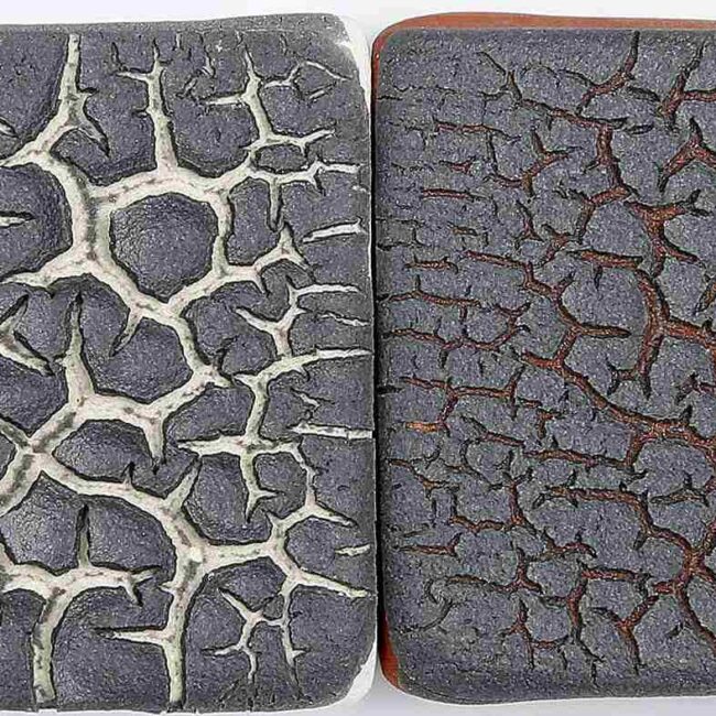 The Clay Lady's Charcoal Black Textured Glaze
