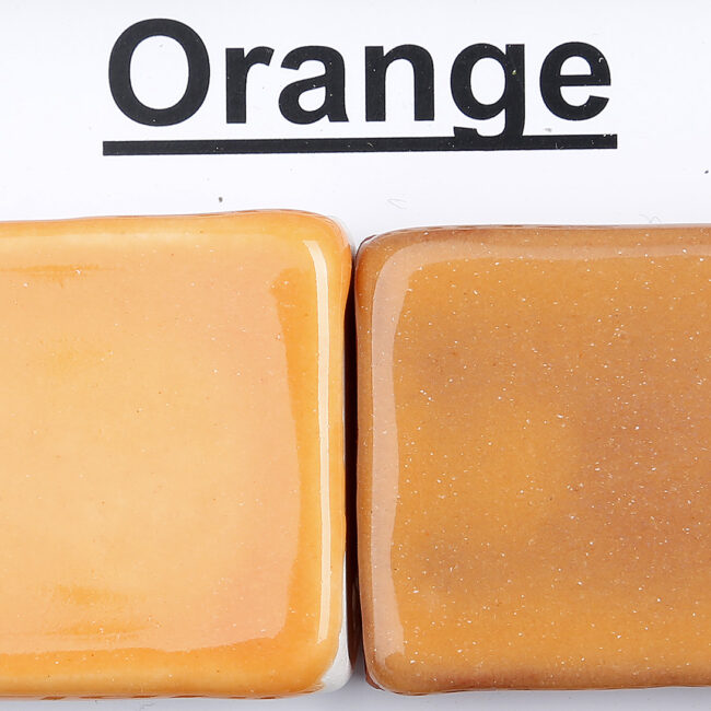 The Clay Lady's Orange Low-fire Glaze