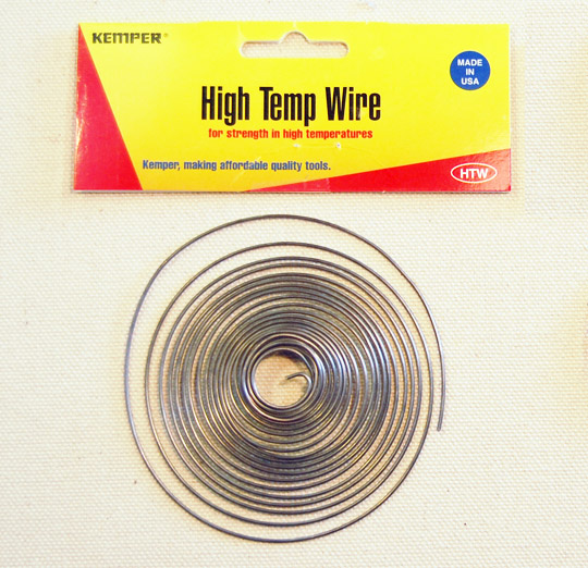 High Temp Wire 17g - Mid-South Ceramics