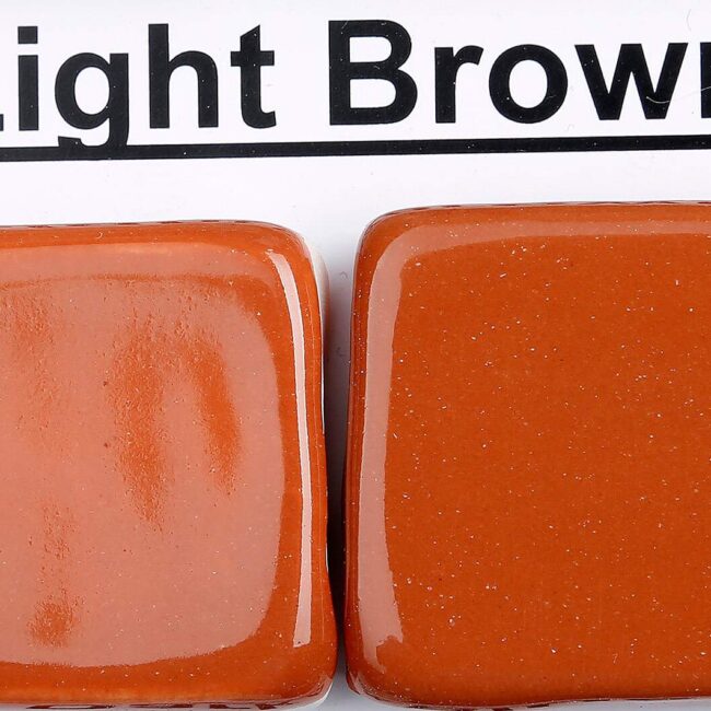 The Clay Lady's Light Brown Low-fire Glaze