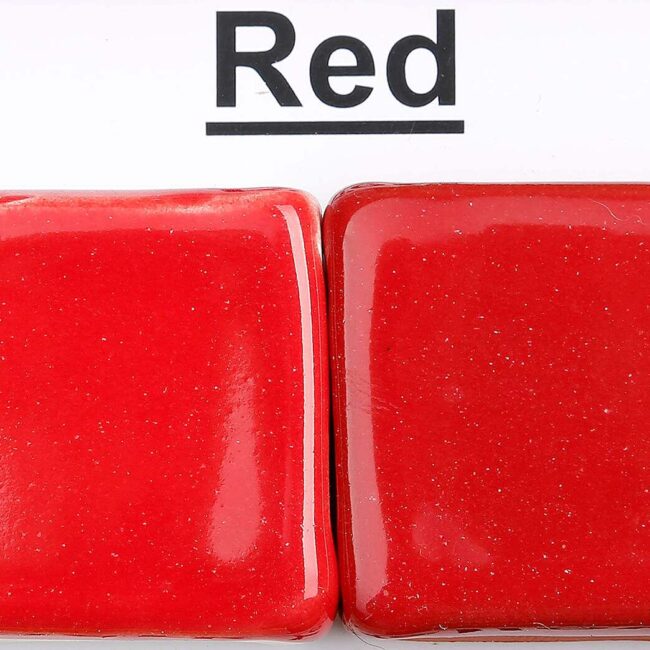 The Clay Lady's Red Low-fire Glaze