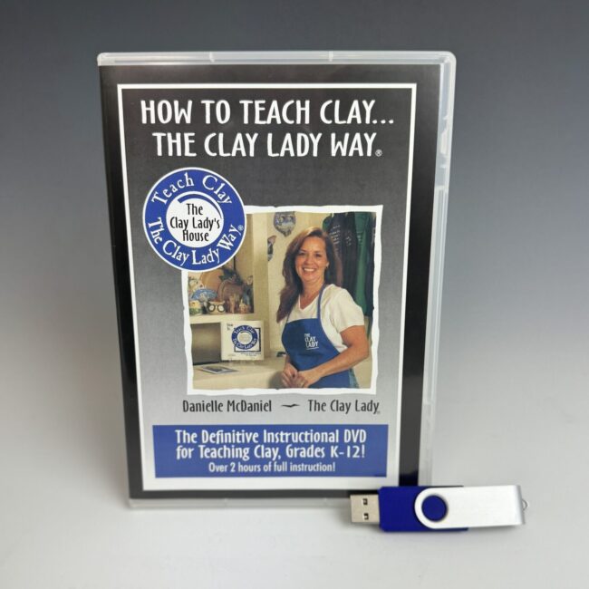 How To Teach Clay The Clay Lady Way USB Flashdrive