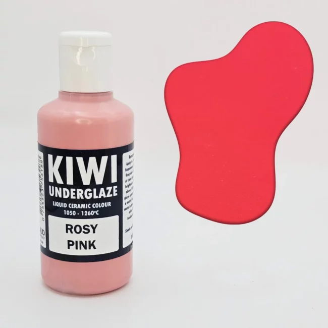 Rosy Pink Kiwi Underglaze